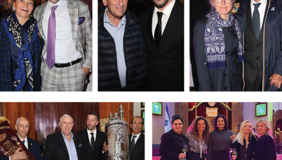 ציון תחילת שיפוץ בית הכנסת הגדול ורחבת הר סיני באירוע גאלה חגיגי